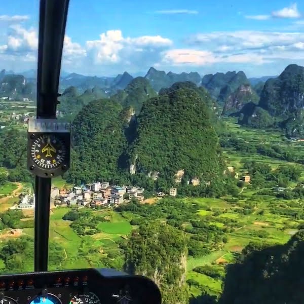 Helicopter Tour Guilin